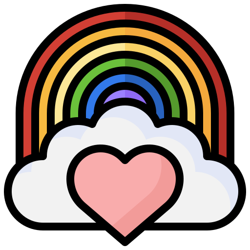 Rainbow Surang Lineal Color icon