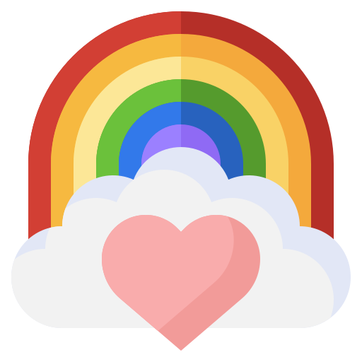 Rainbow Surang Flat icon