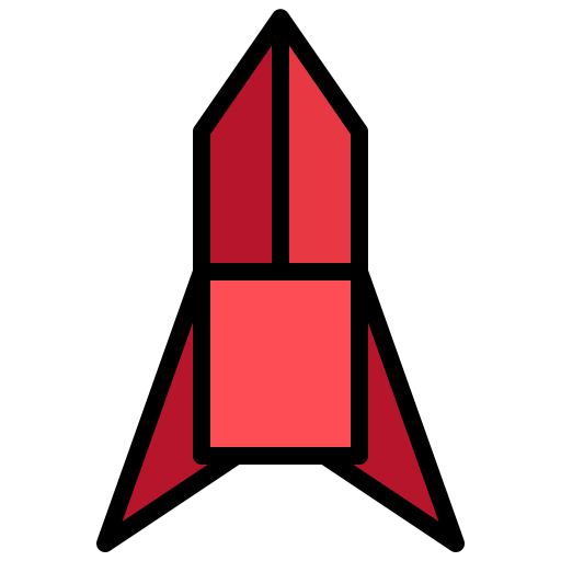 ロケット Surang Lineal Color icon