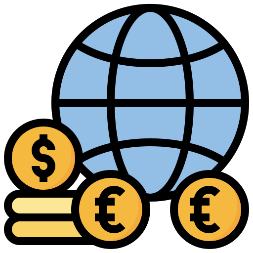 Currencies Surang Lineal Color icon