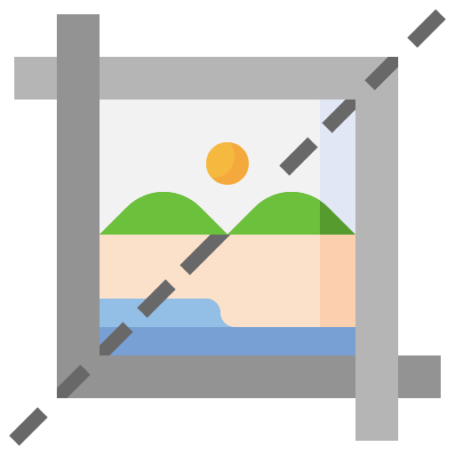 Crop Surang Flat icon