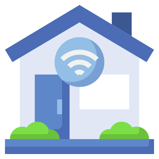 Smart house Surang Flat icon