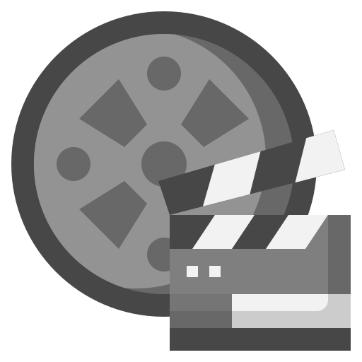 Movie reel Surang Flat icon