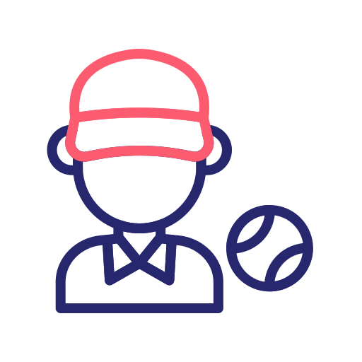 Ball boy Generic Outline Color icon