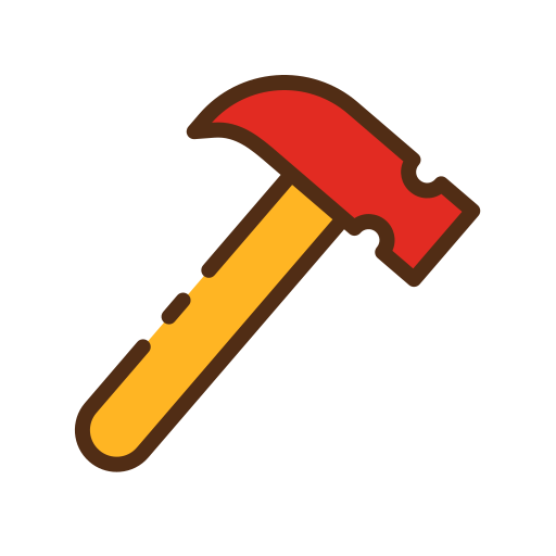 Hammer Good Ware Lineal Color icon