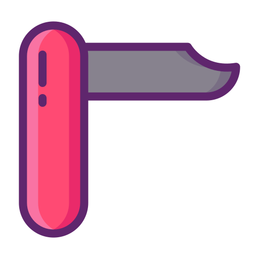 taschenmesser Flaticons Lineal Color icon
