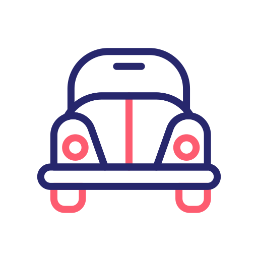 자동차 Generic Outline Color icon
