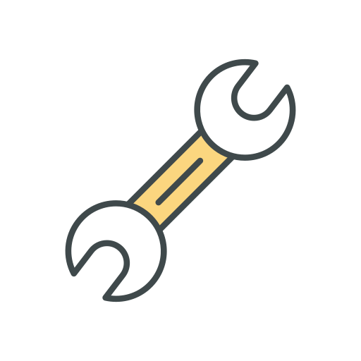 schraubenschlüssel Generic Fill & Lineal icon