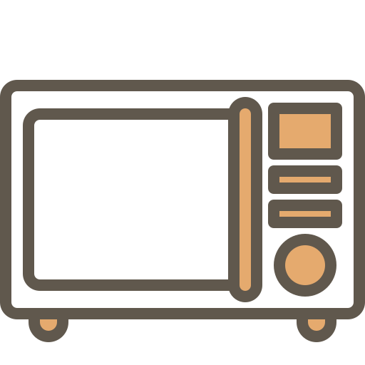 microonde Generic Fill & Lineal icona