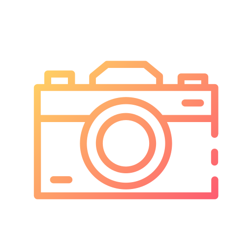 fotocamera Good Ware Gradient icoon
