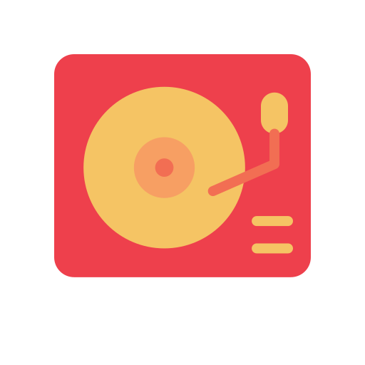 Music record Good Ware Flat icon