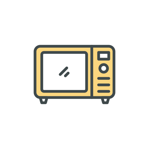 mikrowelle Generic Outline Color icon