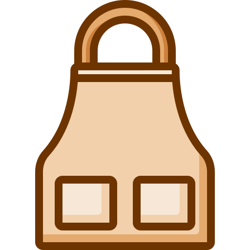 Apron Generic Outline Color icon