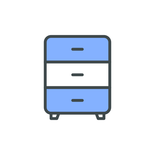 Drawers Generic Outline Color icon