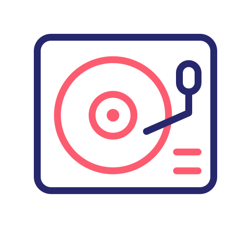 Music record Generic Outline Color icon