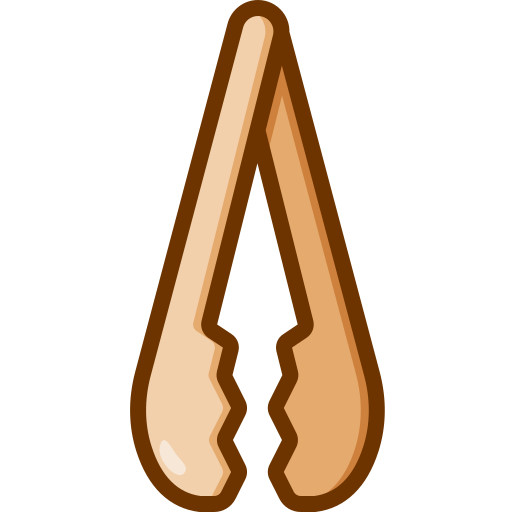 Tongs Generic Outline Color icon