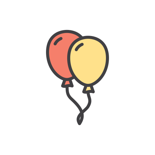 balão Generic Outline Color Ícone