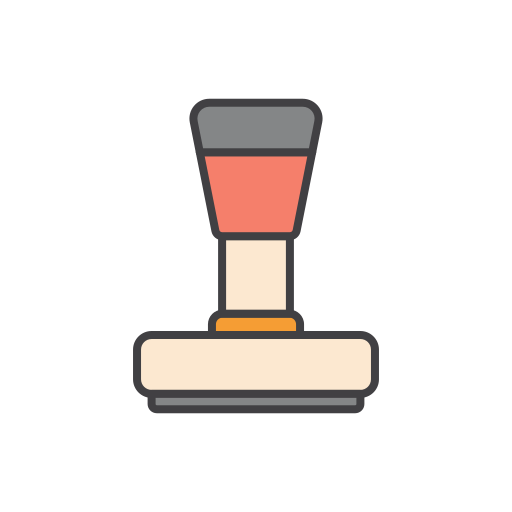 stempel Generic Outline Color icon