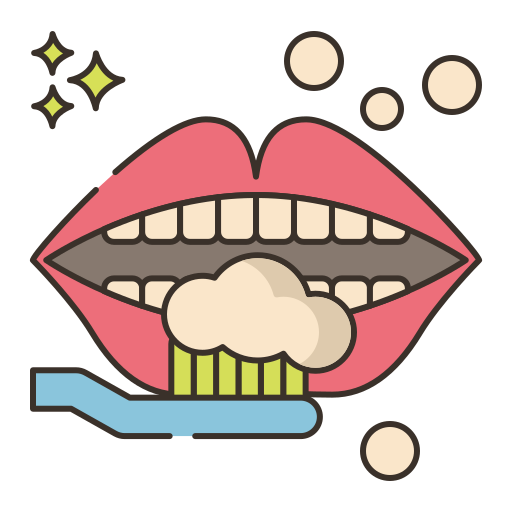 Brush teeth Flaticons Lineal Color icon
