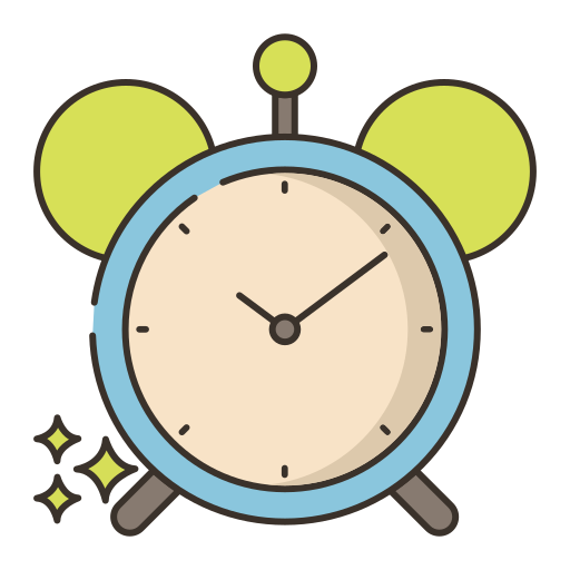 uhr Flaticons Lineal Color icon