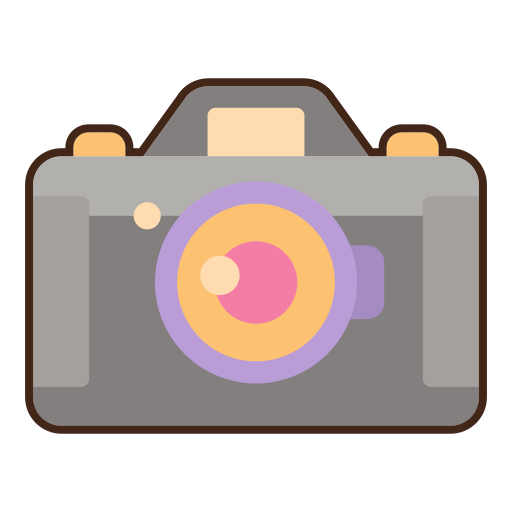 Камера Flaticons Lineal Color иконка