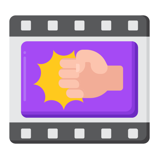 Action movie Flaticons Flat icon