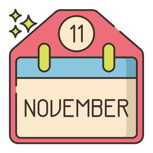 november Flaticons Lineal Color icon