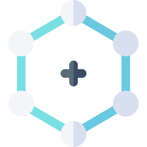 Шестиугольник Basic Rounded Flat иконка