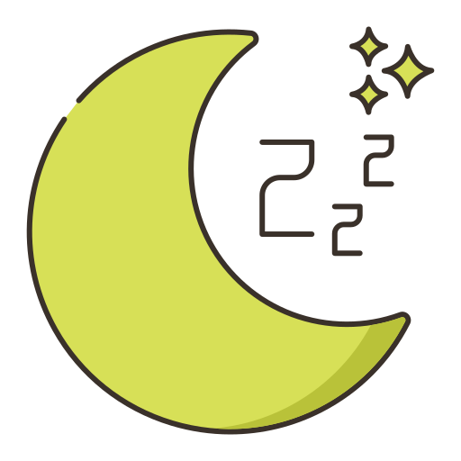 睡眠 Flaticons Lineal Color icon