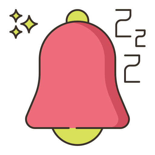 スヌーズ Flaticons Lineal Color icon