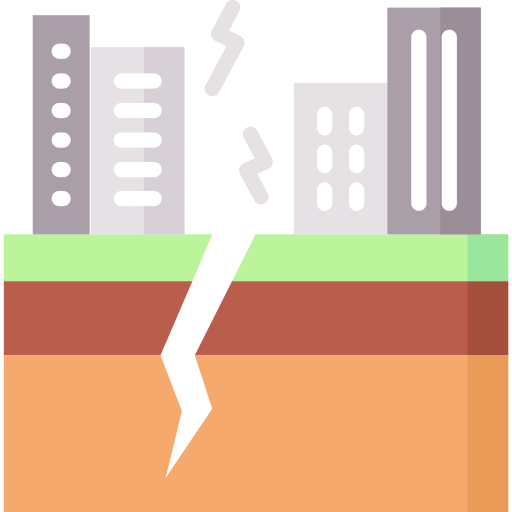 trzęsienie ziemi Special Flat ikona