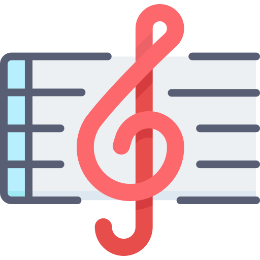 Treble clef Special Flat icon