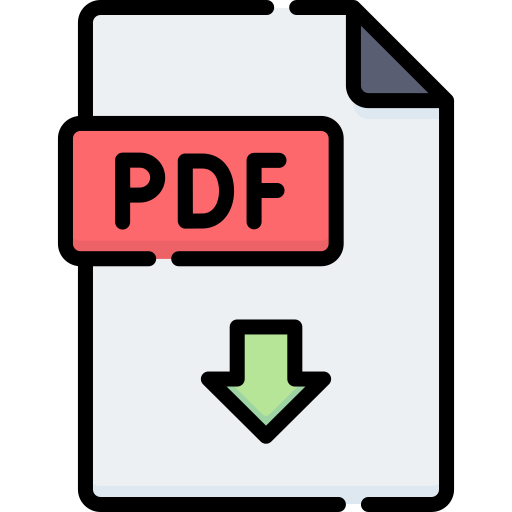 Download pdf Special Lineal color icon
