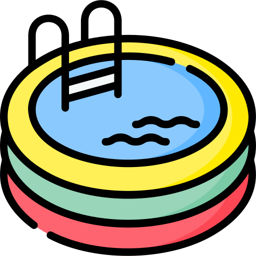 スイミングプール Special Lineal color icon