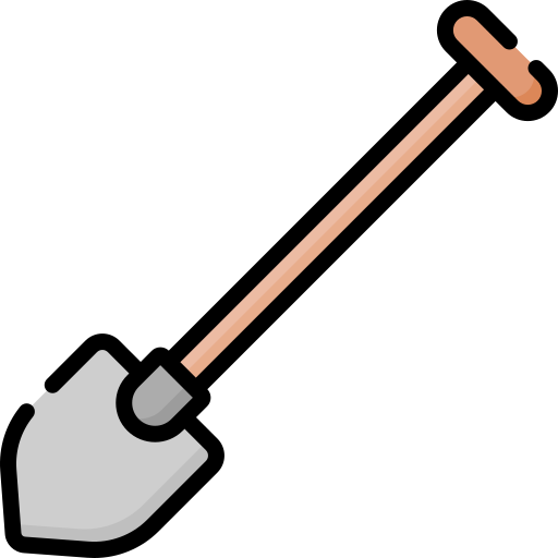 Shovel Special Lineal color icon