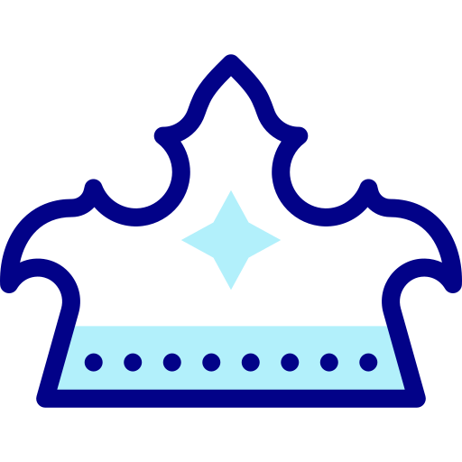 korona Detailed Mixed Lineal color ikona