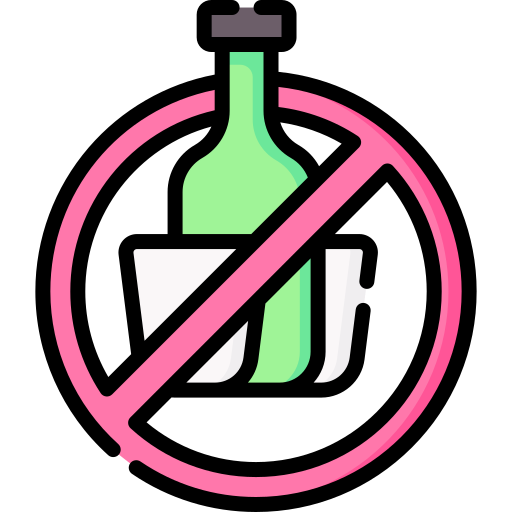 No drinking Special Lineal color icon