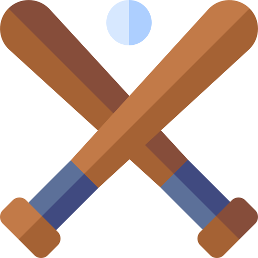 baseball Basic Rounded Flat icon