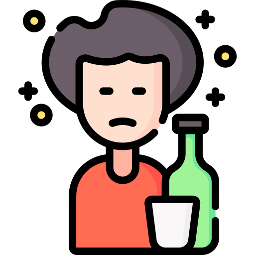 Alcoholism Special Lineal color icon