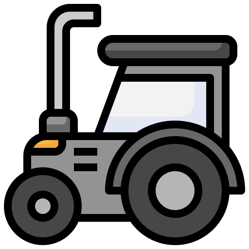 Tractor Surang Lineal Color icon
