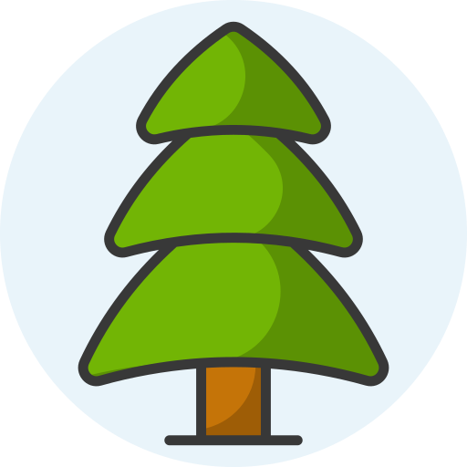 Christmas tree Generic Rounded Shapes icon