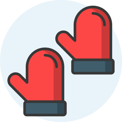 Mitten Generic Rounded Shapes icon