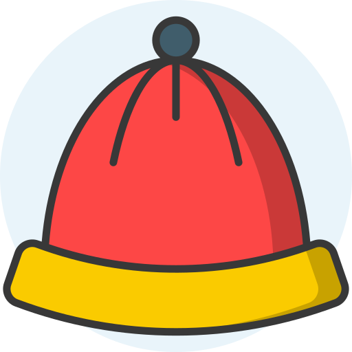 冬用の帽子 Generic Rounded Shapes icon