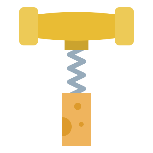 korkociąg Generic Flat ikona