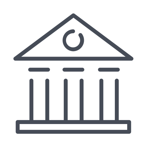 bank Generic Grey icon