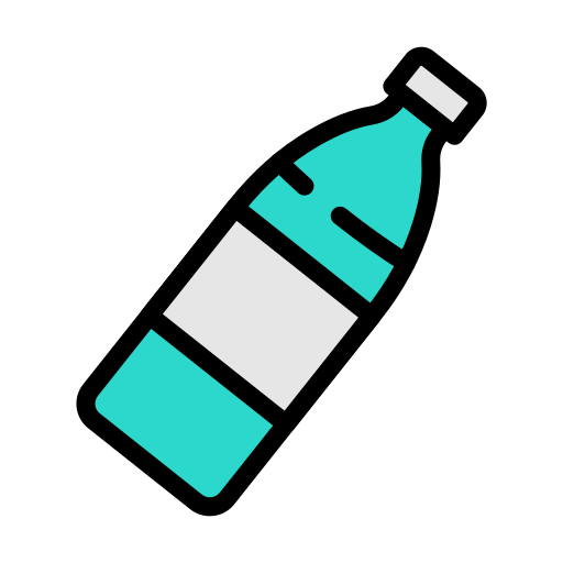 bottiglia Vector Stall Lineal Color icona