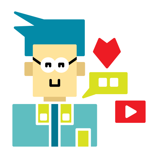 youtuber Generic Flat icono