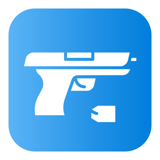 Pistol Generic Flat Gradient icon