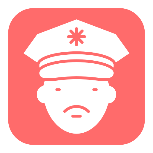 policja Generic Flat ikona