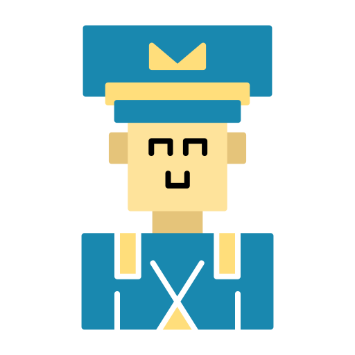policja Generic Flat ikona